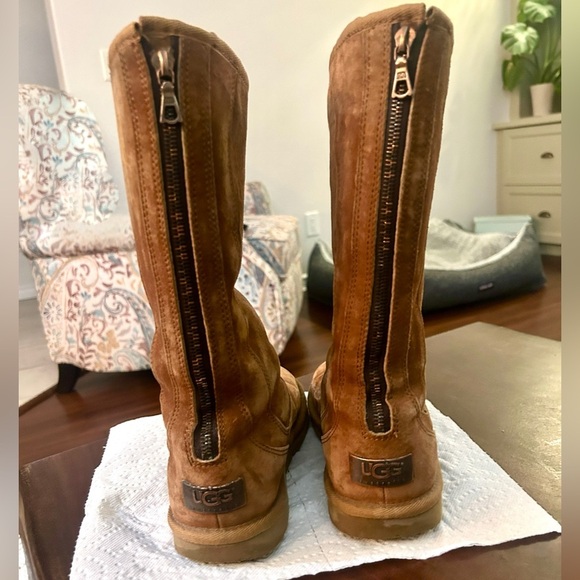 UGG Tall Knightsbridge Tan Boots size 36 - Picture 9 of 12